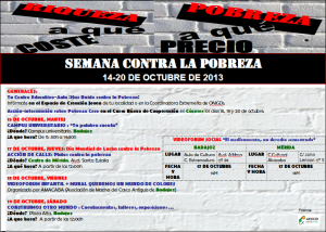 Cartel Calendario Semana