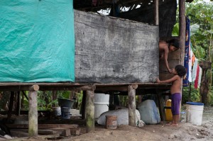 Kilómetro 7. Poblado indígena.