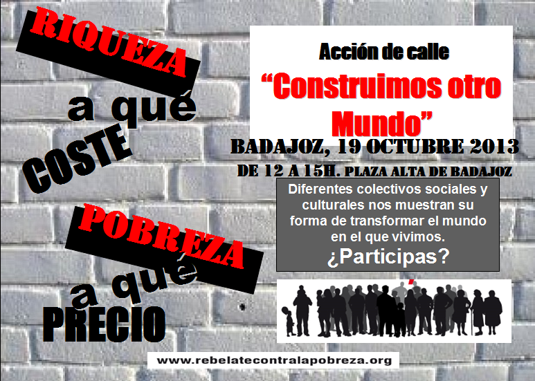 Acción de Calle: «Construimos otro mundo»