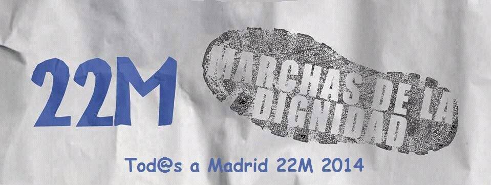 La Coordinadora Extremeña de ONGD con las Marchas por la Dignidad #22M