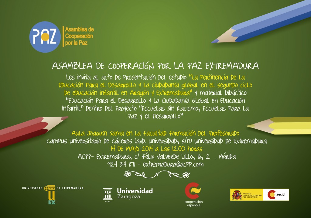 ACPP identifica las necesidades de las escuelas rurales en materia de Educación para el Desarrollo