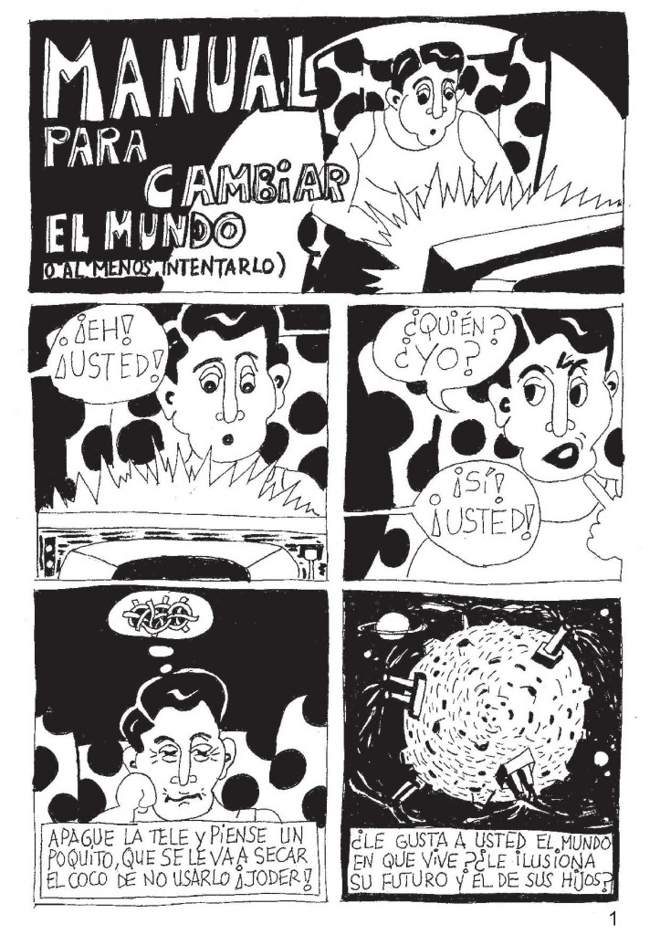 Manual para cambiar el mundo o al menos intentarlo