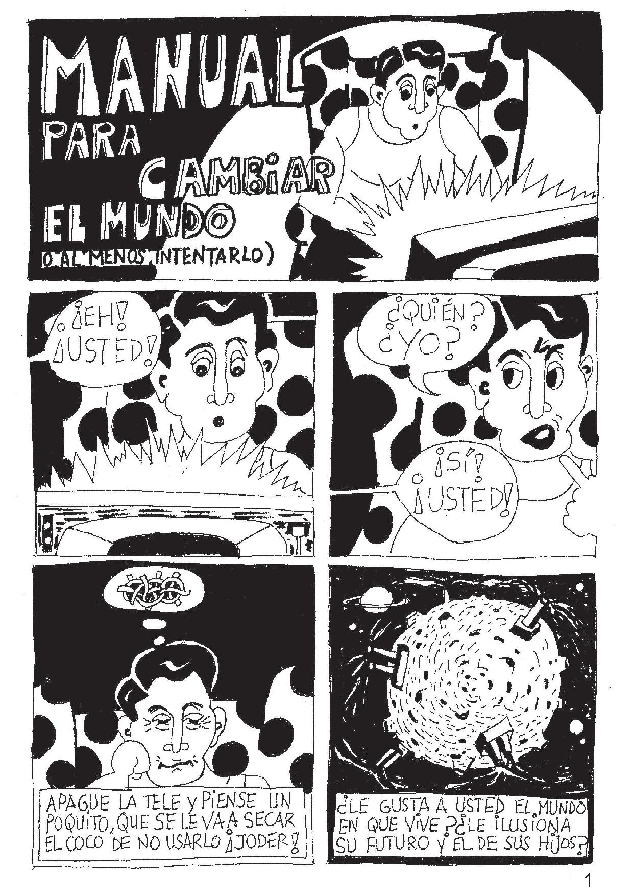 Manual para cambiar el mundo o al menos intentarlo