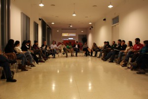 Movimientos y organizacoiones sociales y grupos políticos debaten sobre participación democráctica./ CONGDEX