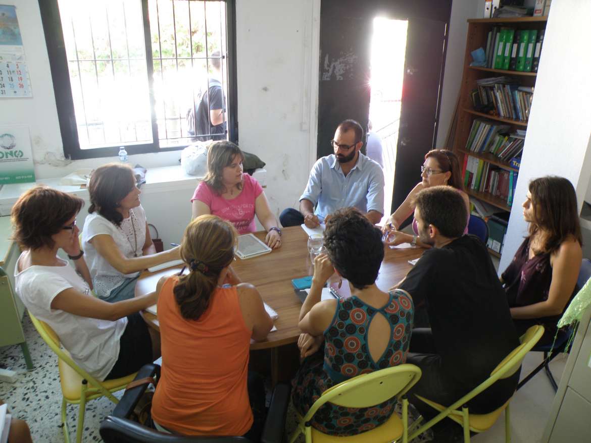 Primer Encuentro entre la Coordinadora Extremeña de ONG de Desarrollo (CONGDEX) y el nuevo director de la Agencia Extremeña de Cooperación Internacional para el Desarrollo (AEXCID)