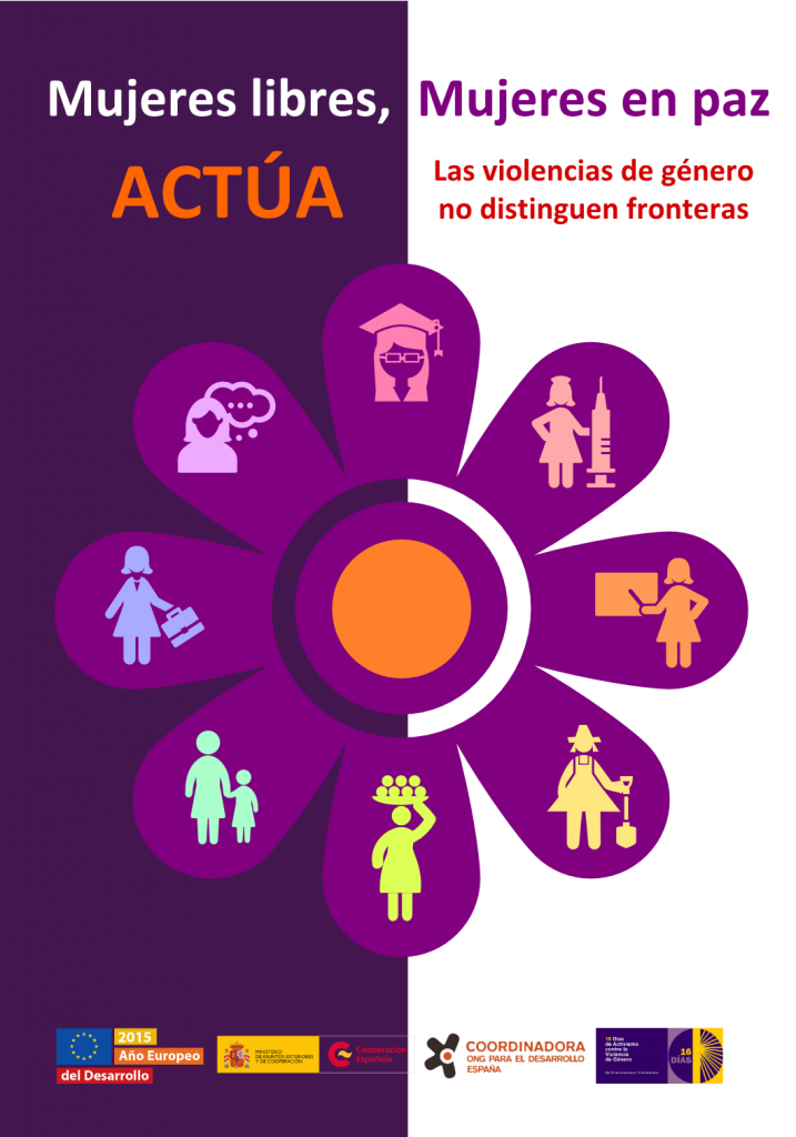 CAMPAÑA Mujeres libres, Mujeres en paz  ACTÚA las violencias de género no distinguen fronteras