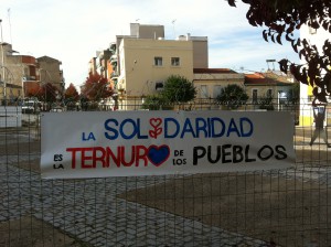 Instalación y otro de los mensajes