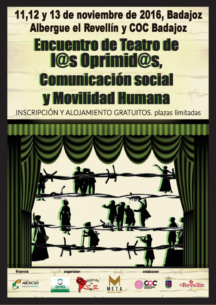 Encuentro con Talleres de Teatro de l@s Oprimid@s  y Comunicación sobre Movilidad Humana