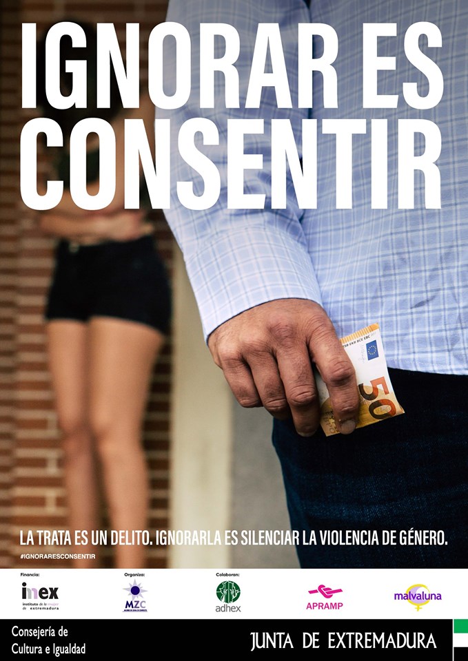 IGNORAR ES CONSENTIR. Dia Mundial contra la TRATA DE PERSONAS