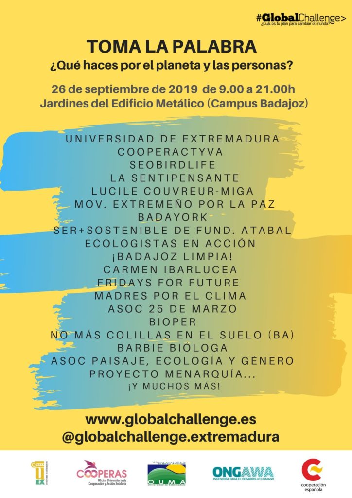 Toma la Palabra ONGAWA Badajoz