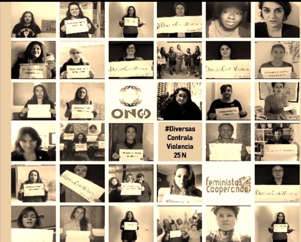 Feministas Cooperando y la CONGDEX juntas contra la violencia: 25-N “Día Internacional por la eliminación de la violencia de género contra las mujeres”