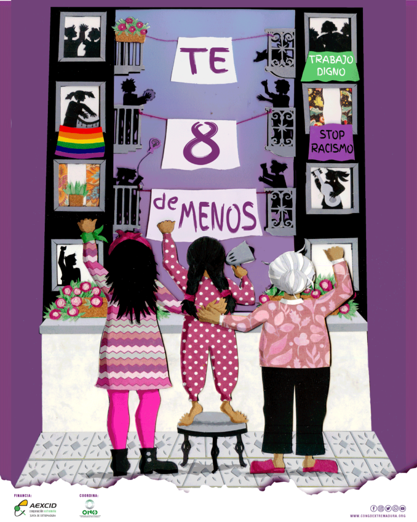 CONGDEX 8M, ACCIÓN DE COMUNICACIÓN: «TE OCHO DE MENOS»