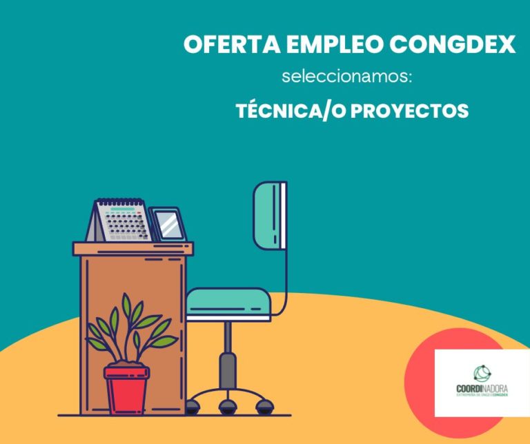 TDR CONTRATACIÓN PERSONAL TÉCNICA/O CONGDEX
