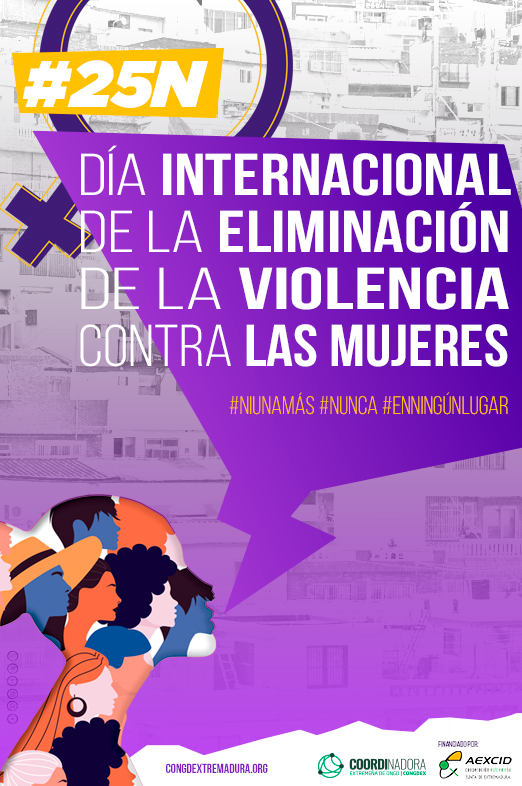 25N – DÍA INTERNACIONAL DE LA ELIMINACIÓN DE LA VIOLENCIA CONTRA LAS MUJERES