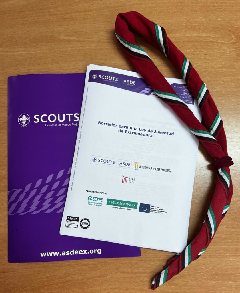 ASDEEX_SCOUTS PRESENTACIÓN BORRADOR DE LEY DE JUVENTUD DE EXTREMADURA