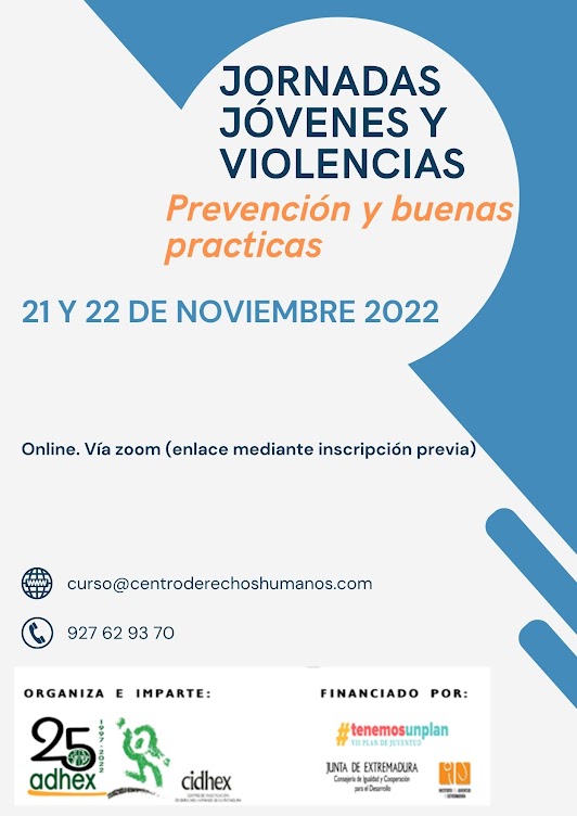 ADHEX: JORNADAS «JÓVENES Y VIOLENCIAS»