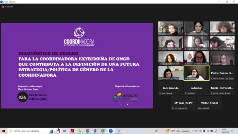 CONGDEX DIAGNÓSTICO DE GÉNERO