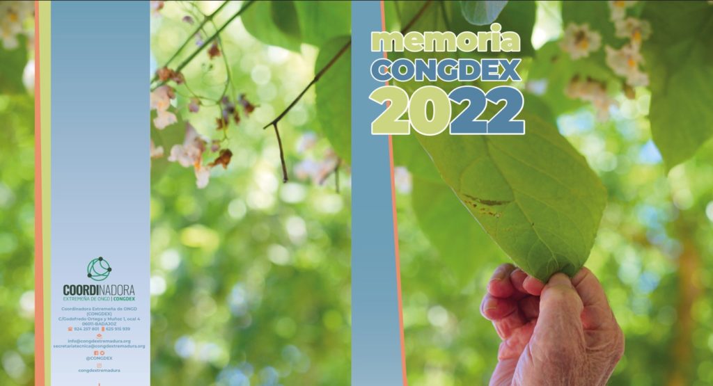 MEMORIA ACTIVIDADES CONGDEX 2022
