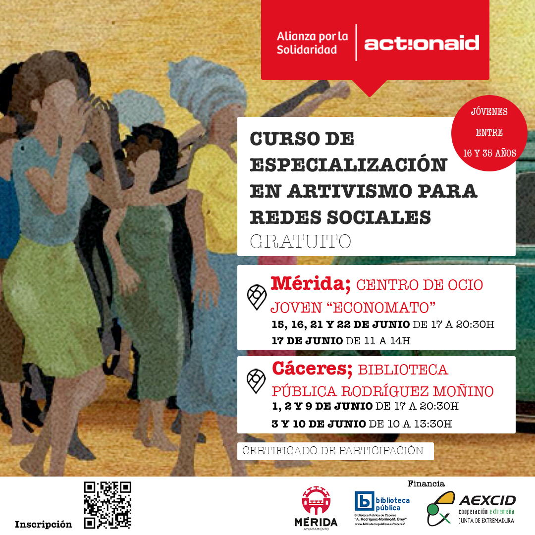 Cartel artivismo curso