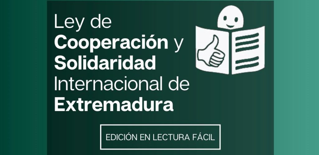 LEY COOPERACIÓN Y SOLIDARIDAD INTERNACIONAL_LECTURA FÁCIL