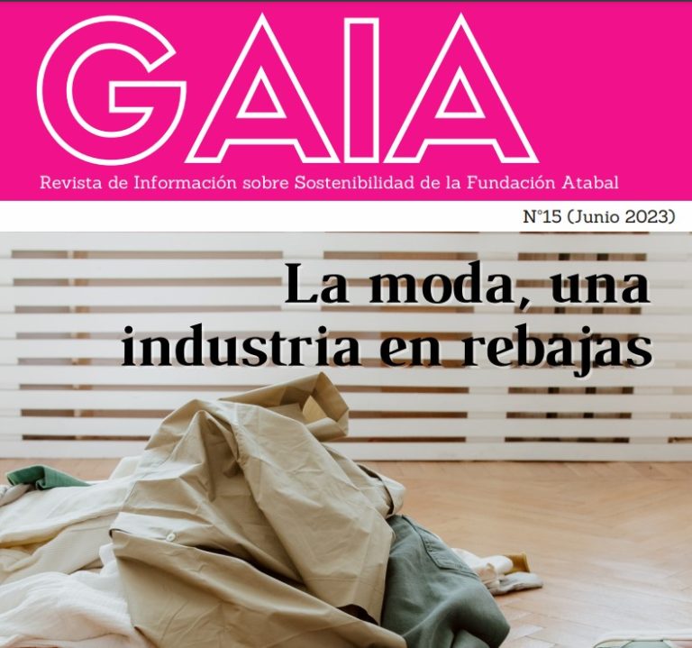 FUNDACIÓN ATABAL: REVISTA GAIA Nº 15, JUNIO 2023