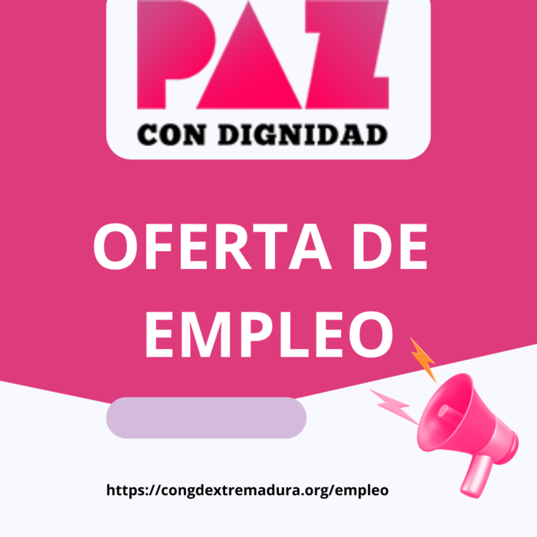 Paz con Dignidad: Técnico/a expatriado/a en Colombia