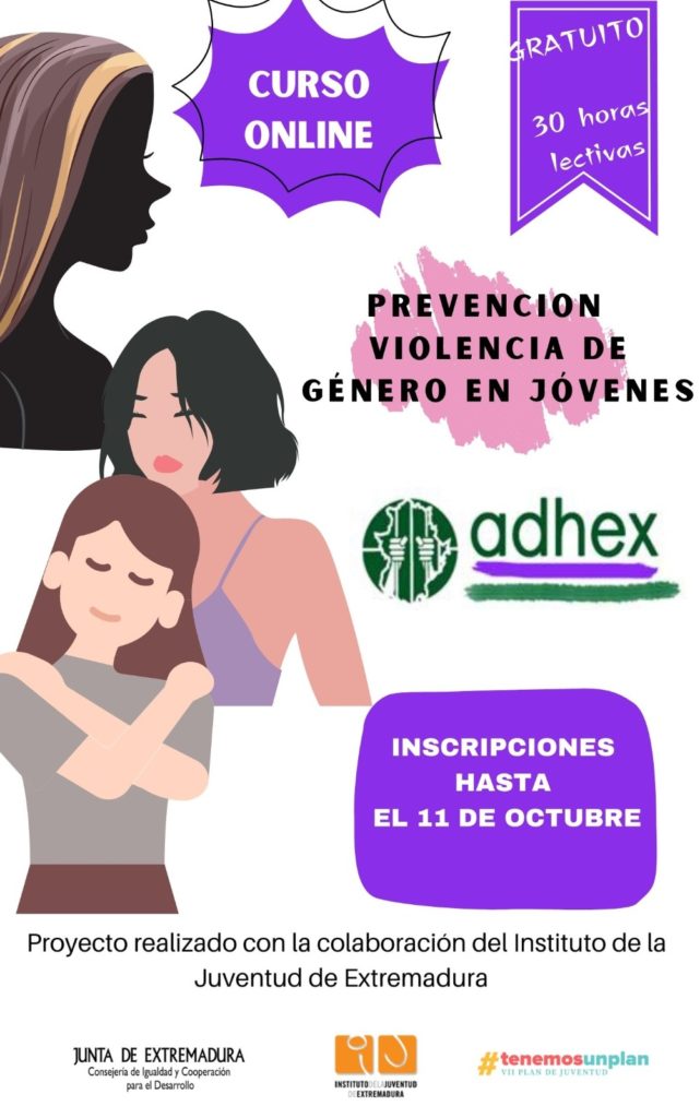 FORMACIÓN ADHEX: PREVENCIÓN VIOLENCIA MACHISTA EN JÓVENES 2023