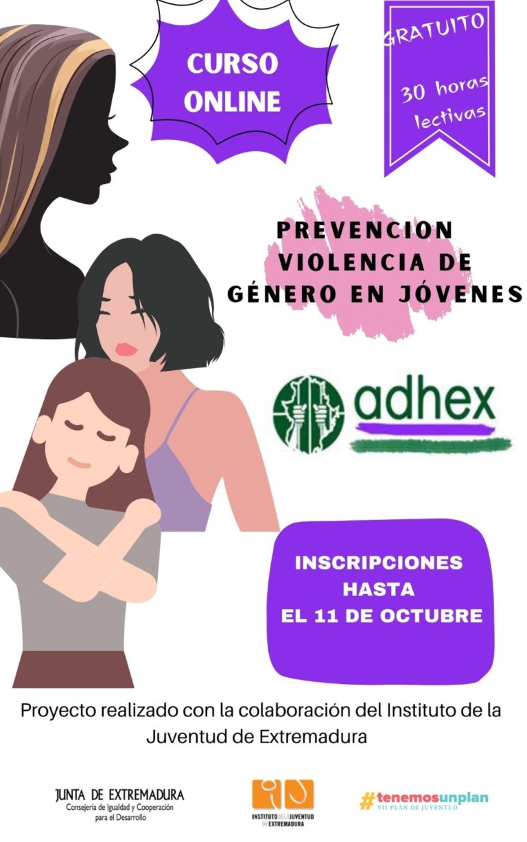 FORMACIÓN ADHEX: PREVENCIÓN VIOLENCIA MACHISTA EN JÓVENES 2023