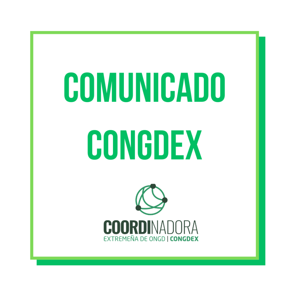 COMUNICADO CONGDEX: RECHAZO A LA PROPUESTA DE IMPULSO DE MEDIDAS EDUCATIVAS DEL PARTIDO VOX EN LA ASAMBLEA DE EXTREMADURA