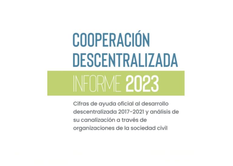 COOPERACIÓN DESCENTRALIZADA INFORME 2023