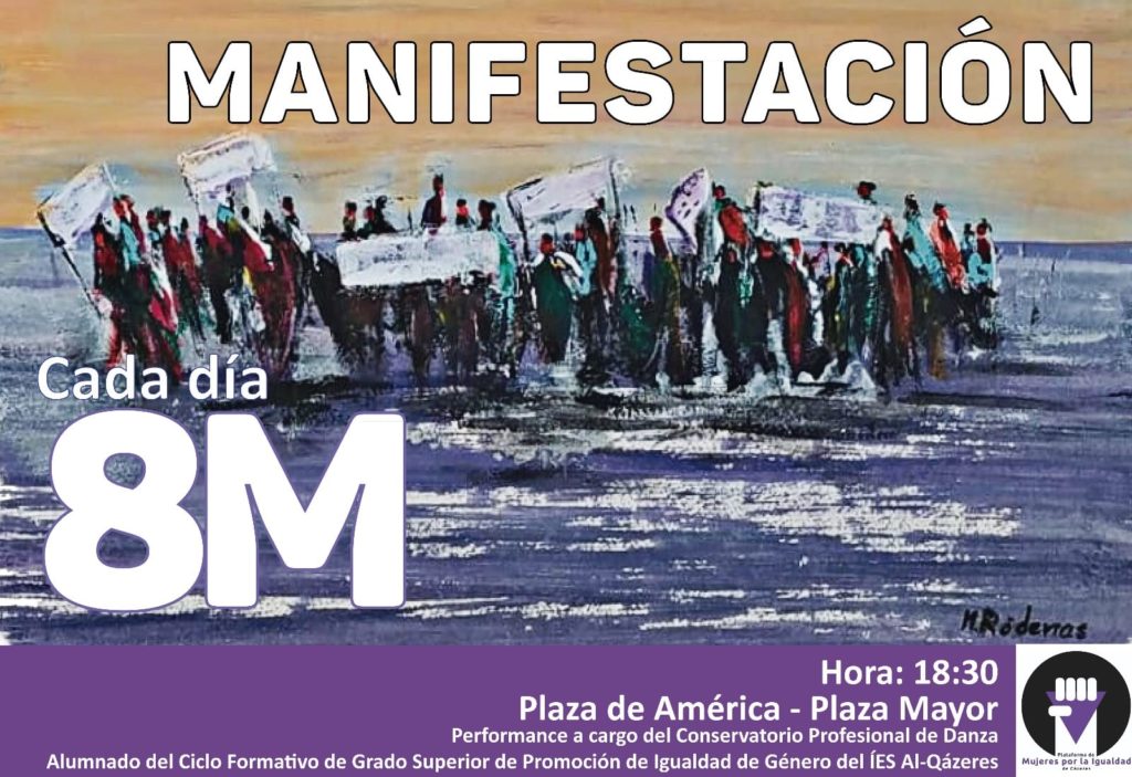 MANIFESTACION CACERES 8M2024