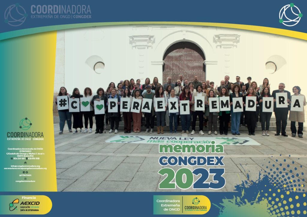 MEMORIA DE ACTIVIDADES CONGDEX 2023