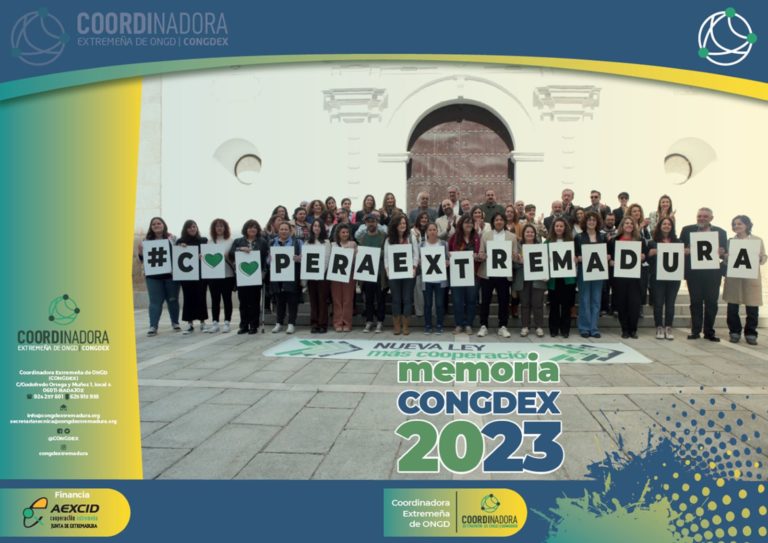 MEMORIA DE ACTIVIDADES CONGDEX 2023
