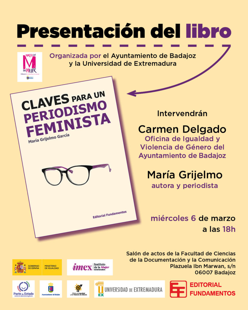 presentacion claves periodismo feminista badajoz