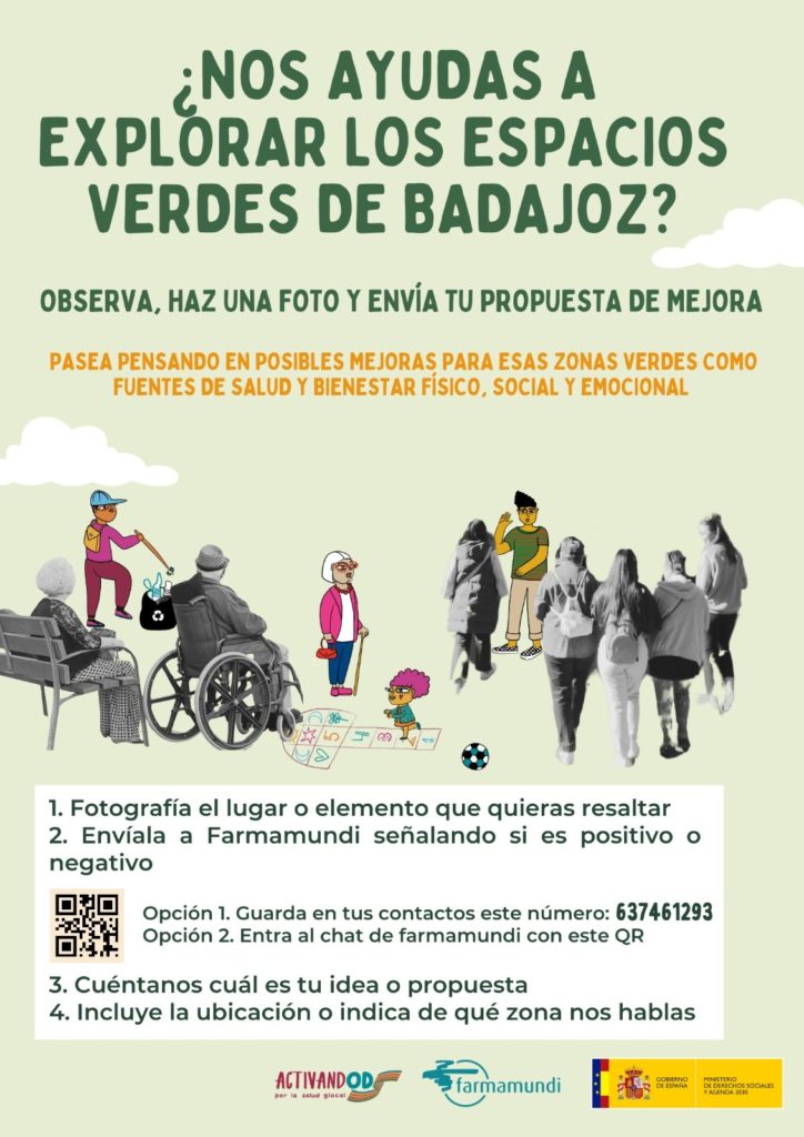 PROPUESTA COLECTIVA FARMAMUNDI: ESPACIOS VERDES DE BADAJOZ