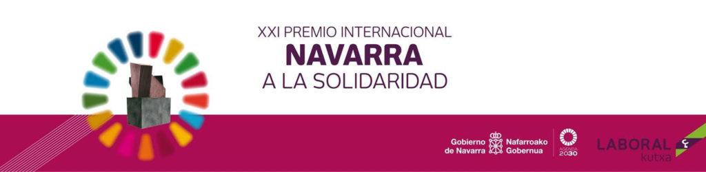 CONVOCATORIA: XXI Premio Internacional Navarra a la Solidaridad 2024