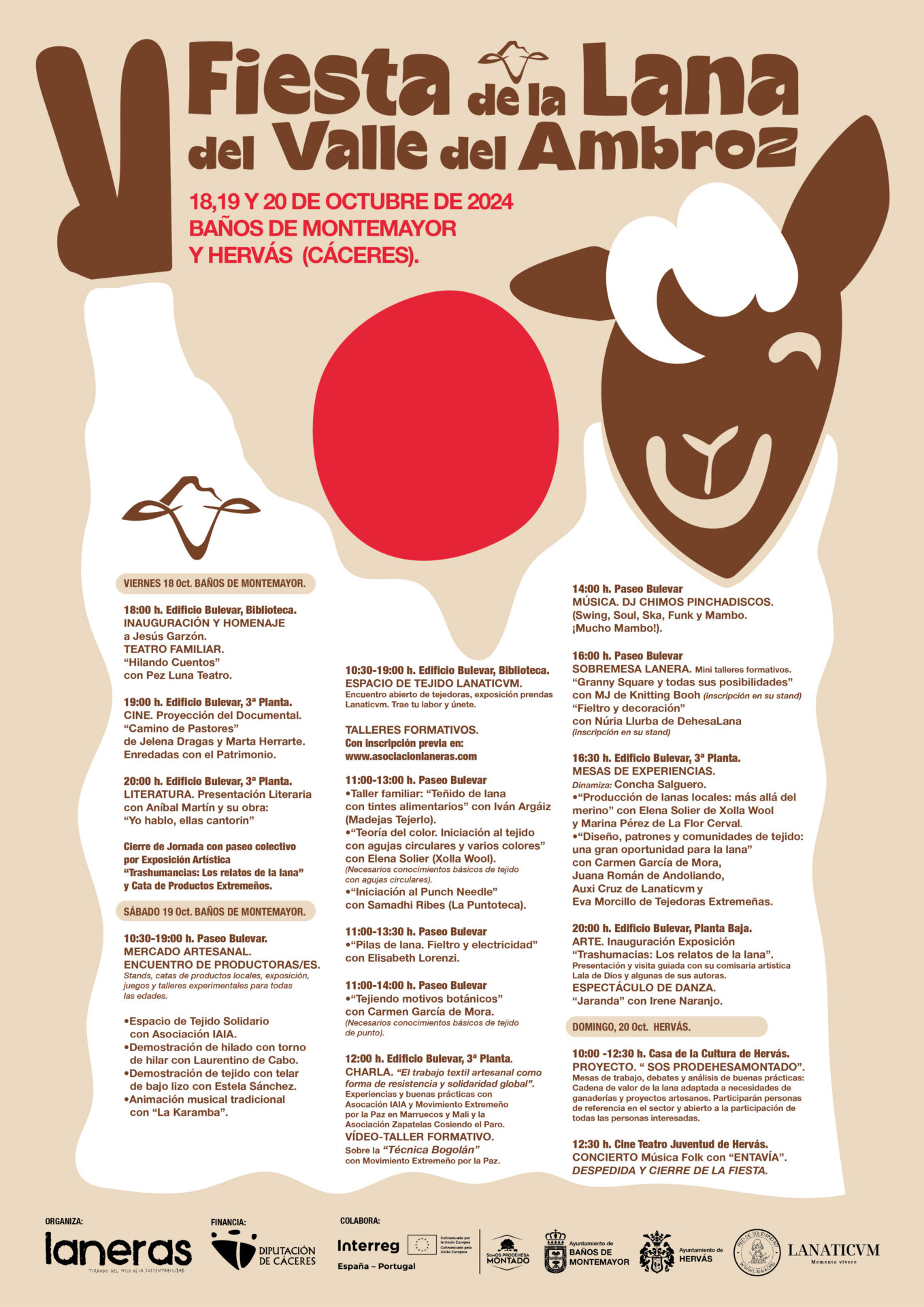 CARTEL V FIESTA DE LA LANA 07 PROGRAMACION scaled