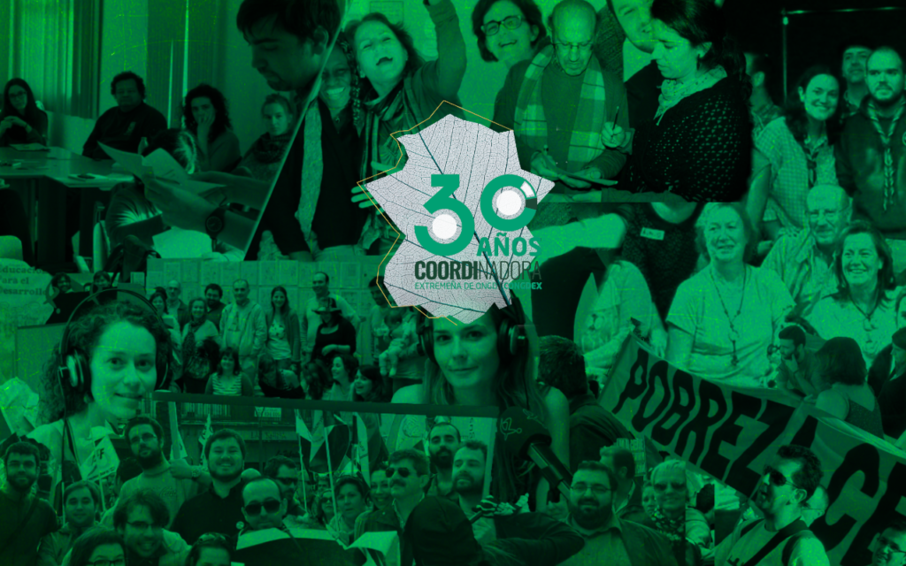 NOTA DE PRENSA: La Coordinadora Extremeña de ONGD  celebra 30 años de compromiso  con la cooperación y la justicia global